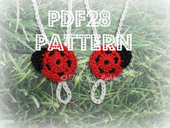 Ladybug Barefoot Sandals - Crochet Pattern For Babies And Toddlers - Pdf28